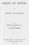 [Gutenberg 64607] • Seeking His Fortune, and Other Dialogues